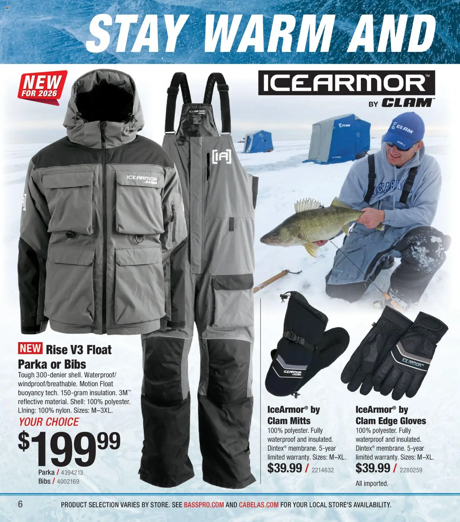 Cabela's Ice Fishing 25 - valid from 01.11.2025 | Page: 6 | Products: Gloves