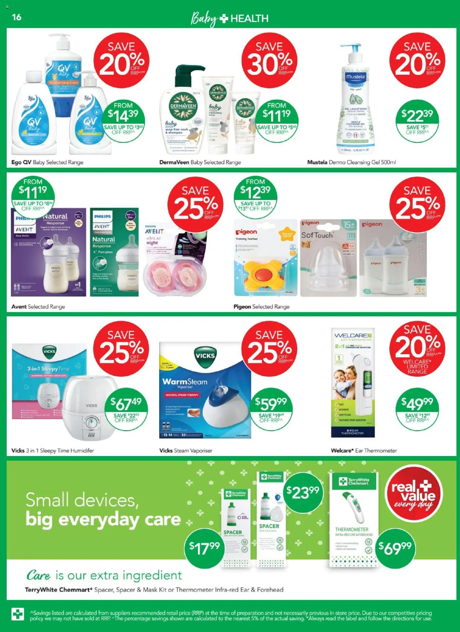 Terry White catalogue - valid from 26.03.2026 | Page: 16 | Products: Shampoo, Mask, Cream, Thermometer