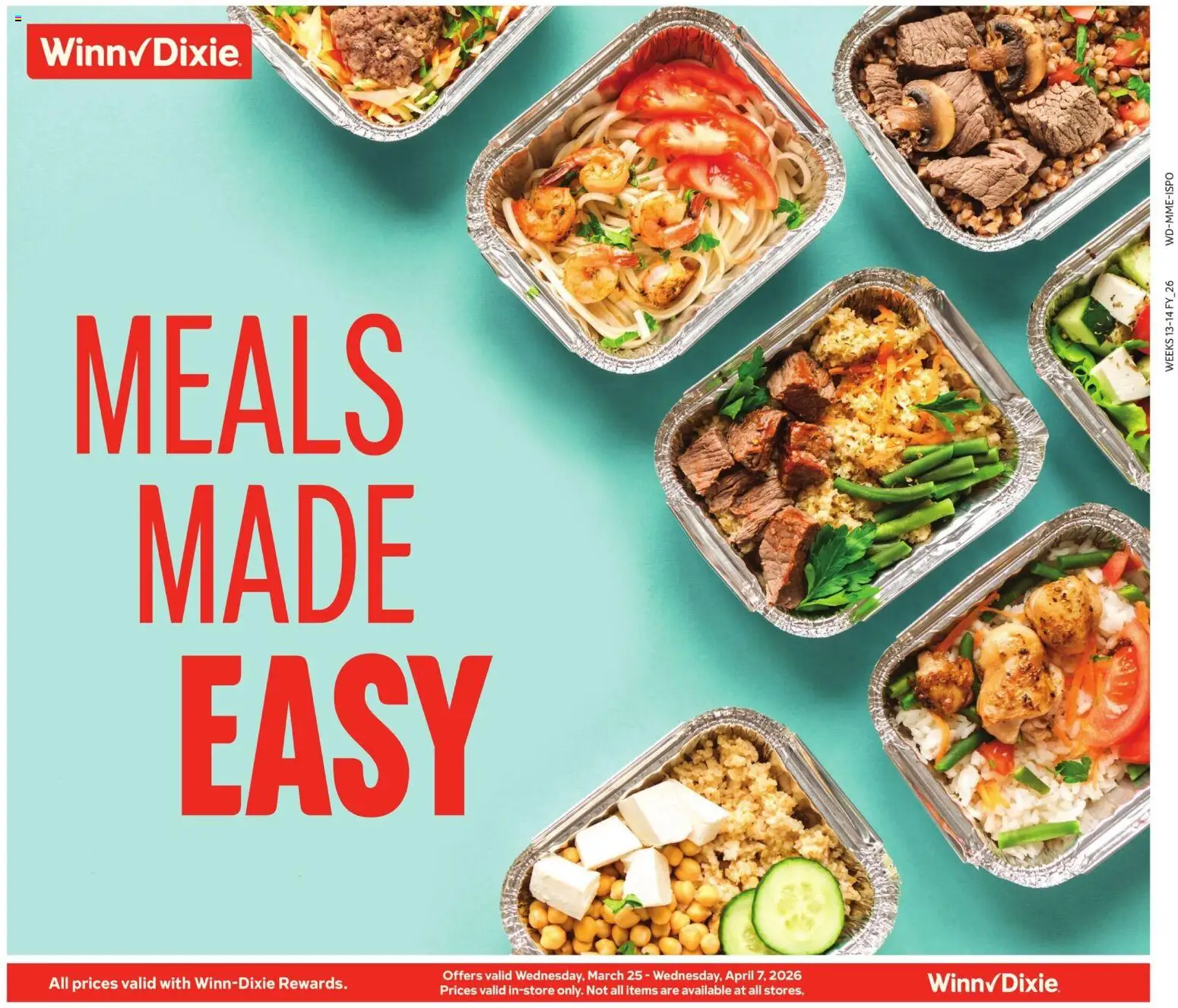 Winn Dixie Ad - valid from 25.03.2026 | Page: 1