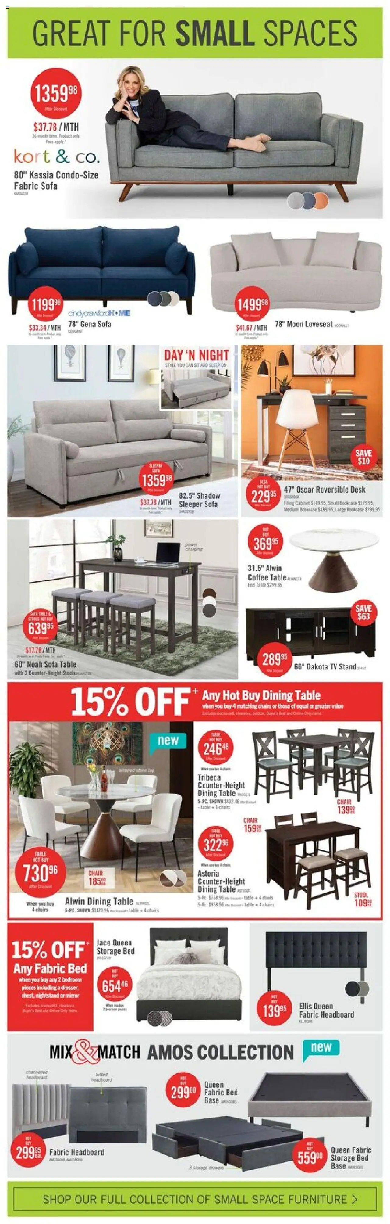 The Brick flyer valid from 30.09.2025 | Page: 7 | Products: Bed, Table, Cabinet, Coffee