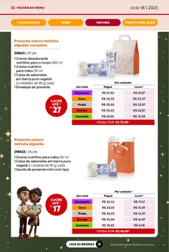Avon - Campanha 18: Minha Consultoria - Pré-Visualização do folheto da loja Avon, válido de 29.10.2025 | Página: 62