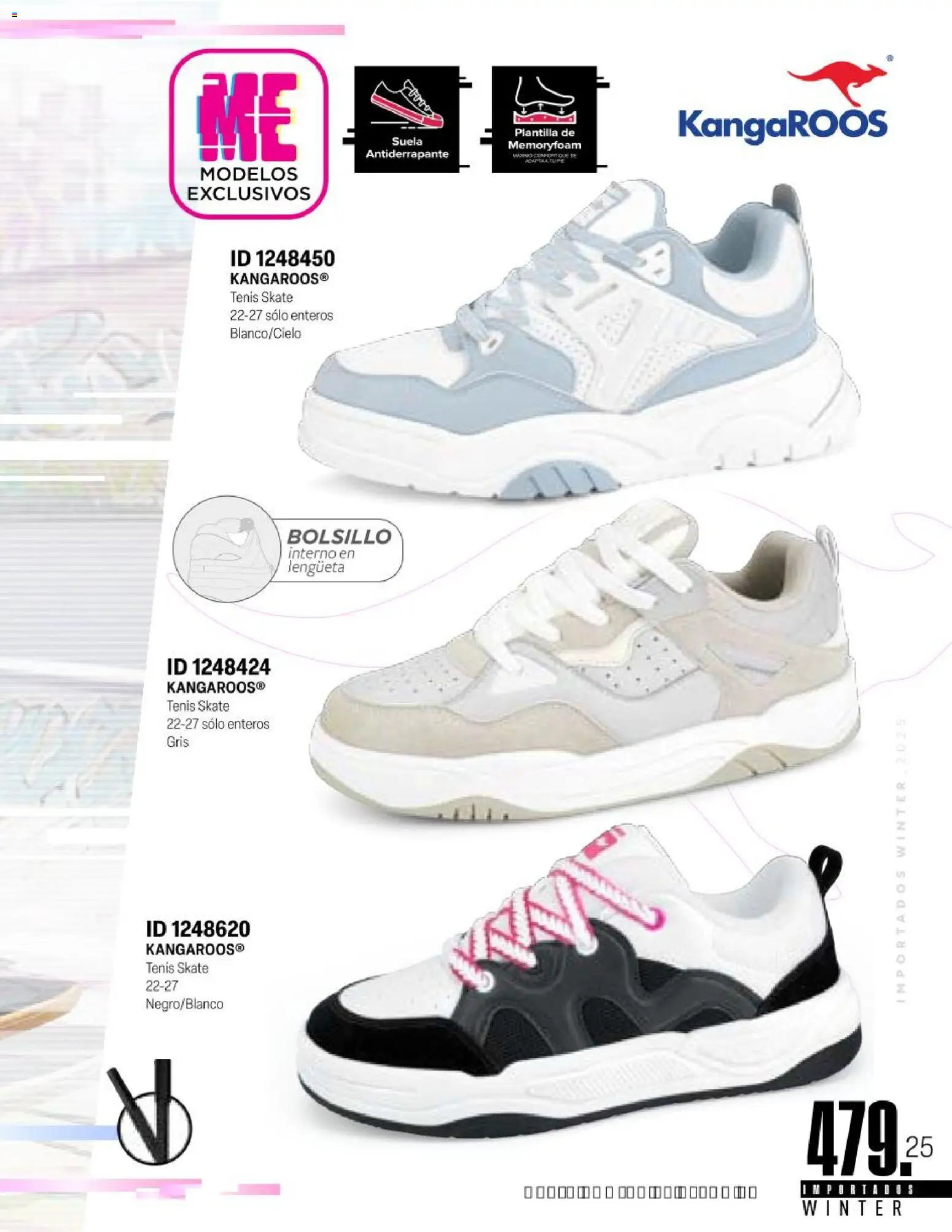 Nuevas ofertas de Price Shoes válidas en toda la República Mexicana desde el 11.11.2025. ¡Encuentra las mejores ofertas en Price Shoes catálogo Importados Winter 2025  ! | Página: 479 | Productos: Tenis