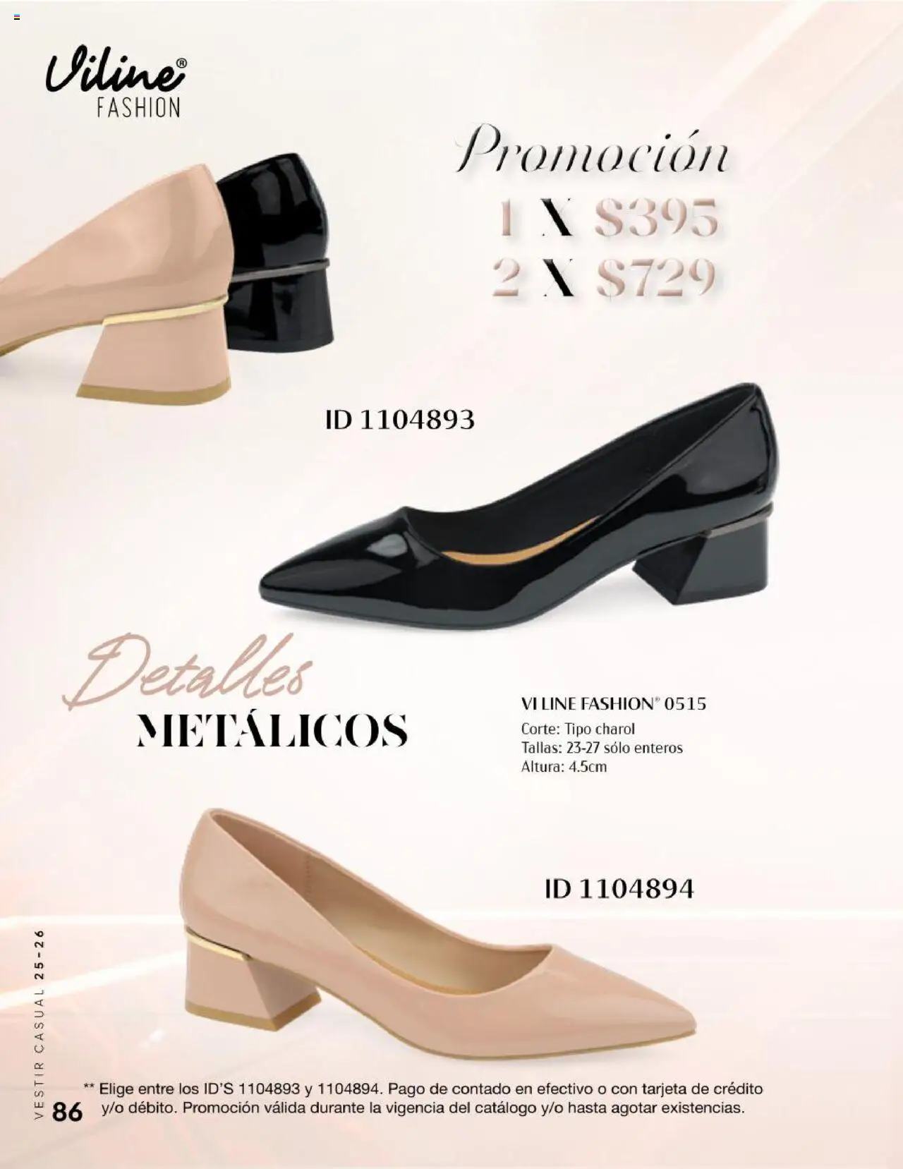 Nuevas ofertas de Price Shoes válidas en toda la República Mexicana desde el 25.09.2025. ¡Encuentra las mejores ofertas en Price Shoes - Catálogo Vestir Casual! | Página: 86