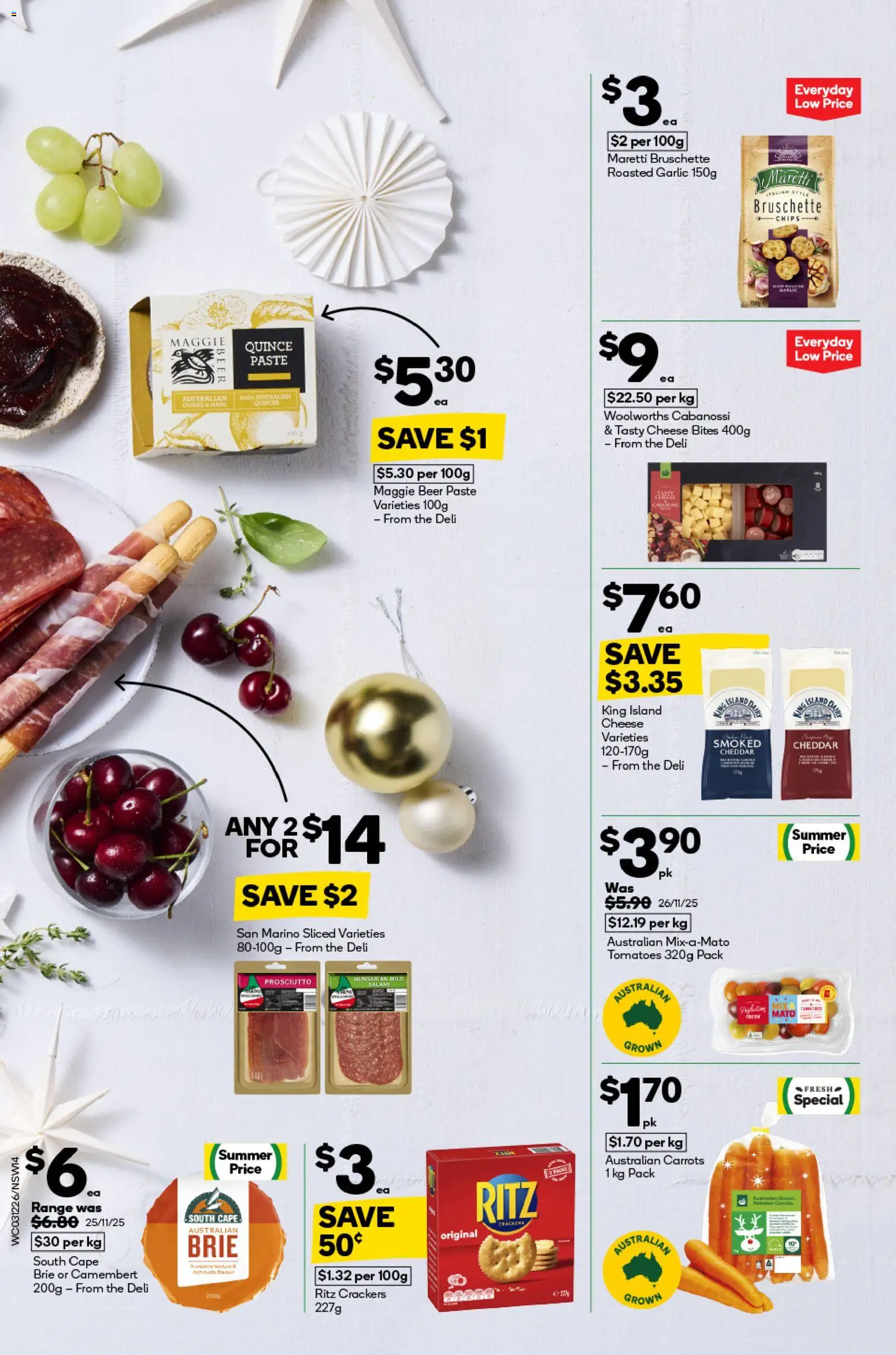 Woolworths catalogue - valid from 03.12.2025 | Page: 14