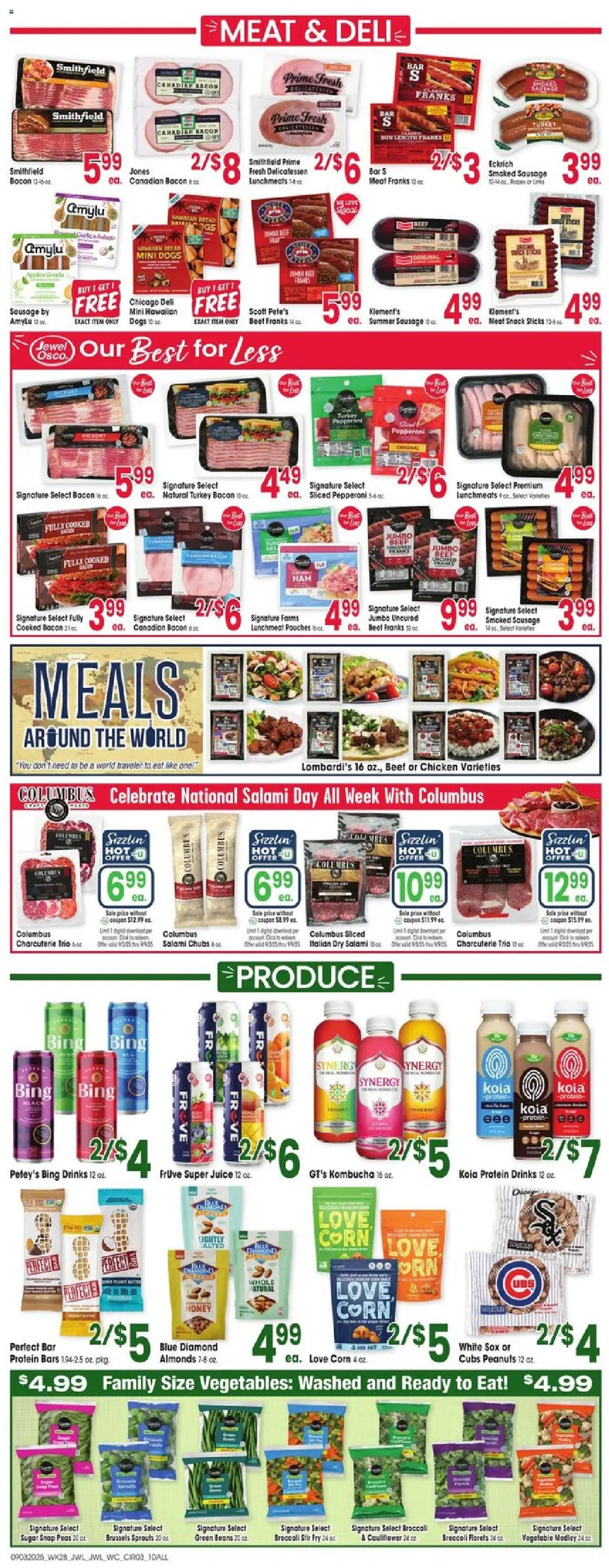 Jewel Osco Weekly Ad - IL - valid from 03.09.2025 | Page: 3 | Products: Broccoli, Ring, Apples, Sugar
