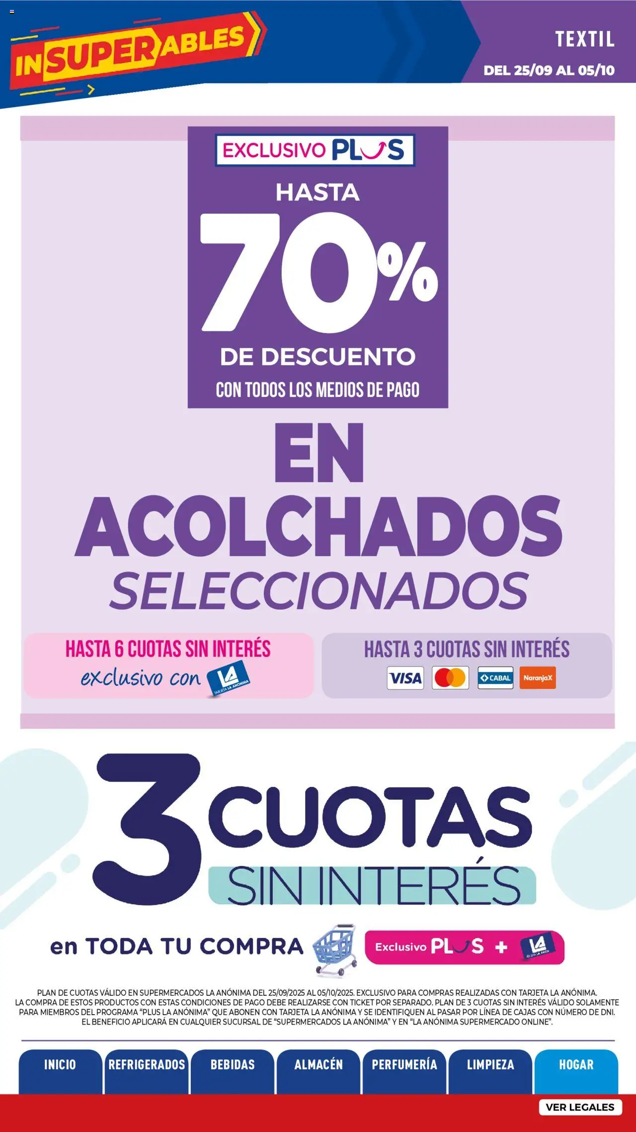 La Anonima catálogo │ válido desde el 25.09.2025 | Página: 35