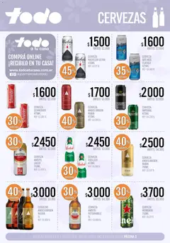 Vista previa Supermercados TODO - Ofertas válido desde el 25.03.2026 | Página: 3 | Productos: Cerveza