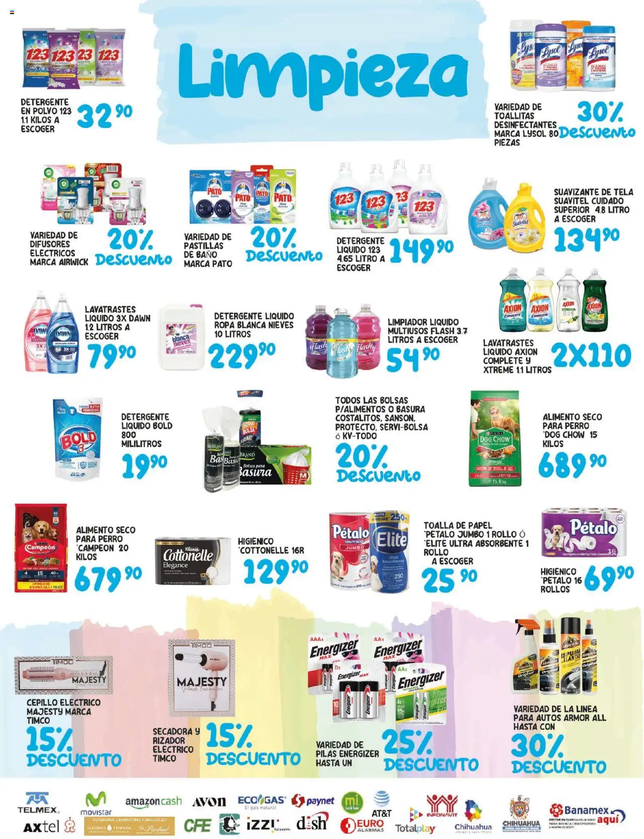 Nuevas ofertas de Alsuper válidas en toda la República Mexicana desde el 12.08.2025. ¡Encuentra las mejores ofertas en Alsuper folleto! | Página: 5 | Productos: Bolsa, Cepillo, Limpiador, Toalla