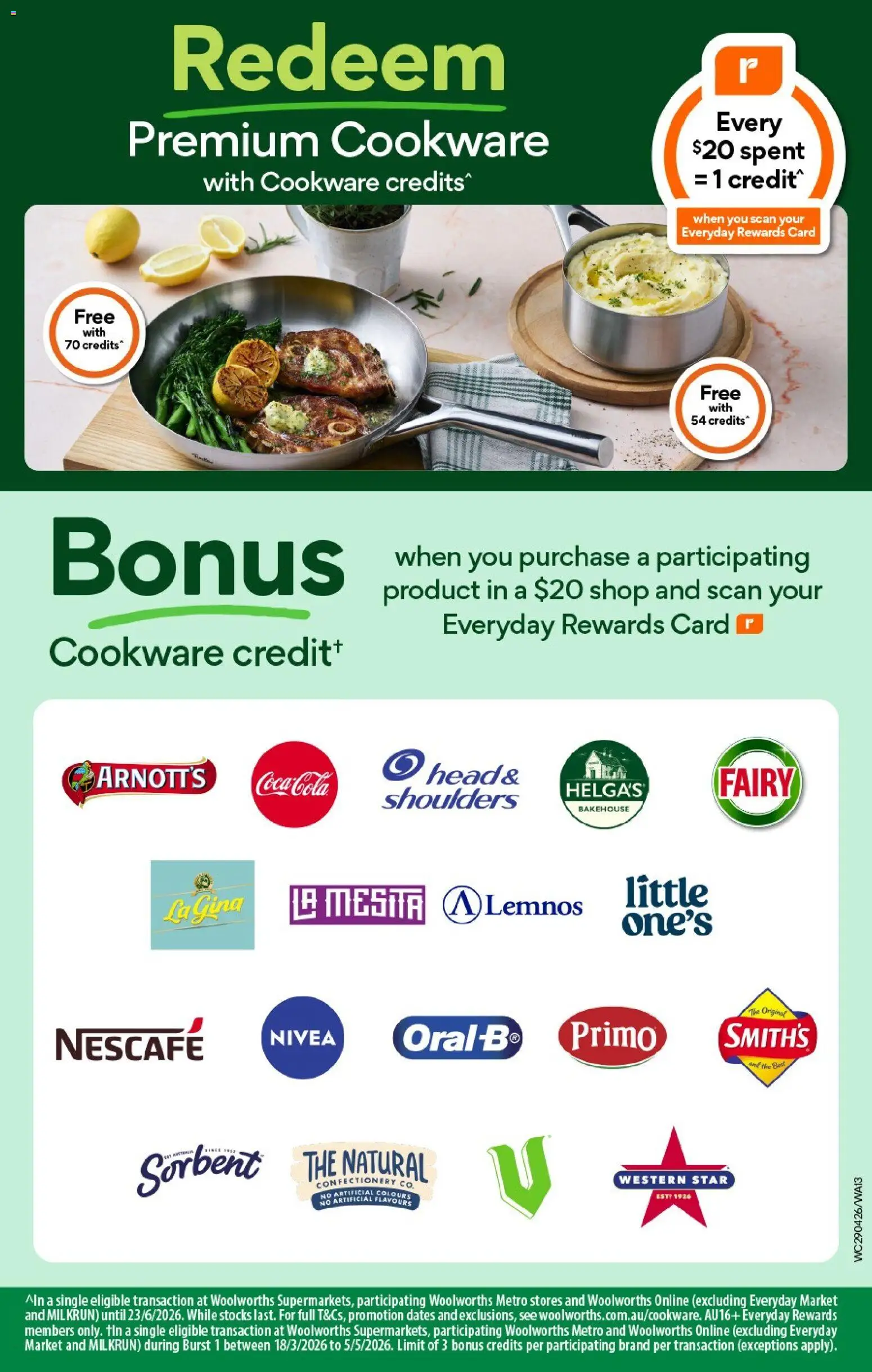 Woolworths catalogue - valid from 29.04.2026 | Page: 13 | Products: Cookware, Nescafe