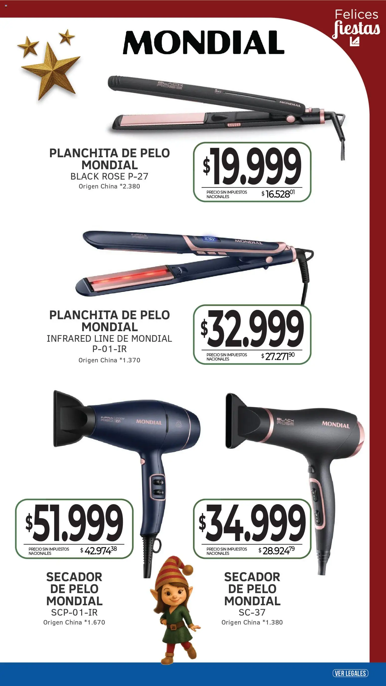 La Anonima Tecno Hogar Fiestas │ válido desde el 18.12.2025 | Página: 10 | Productos: Secador de pelo