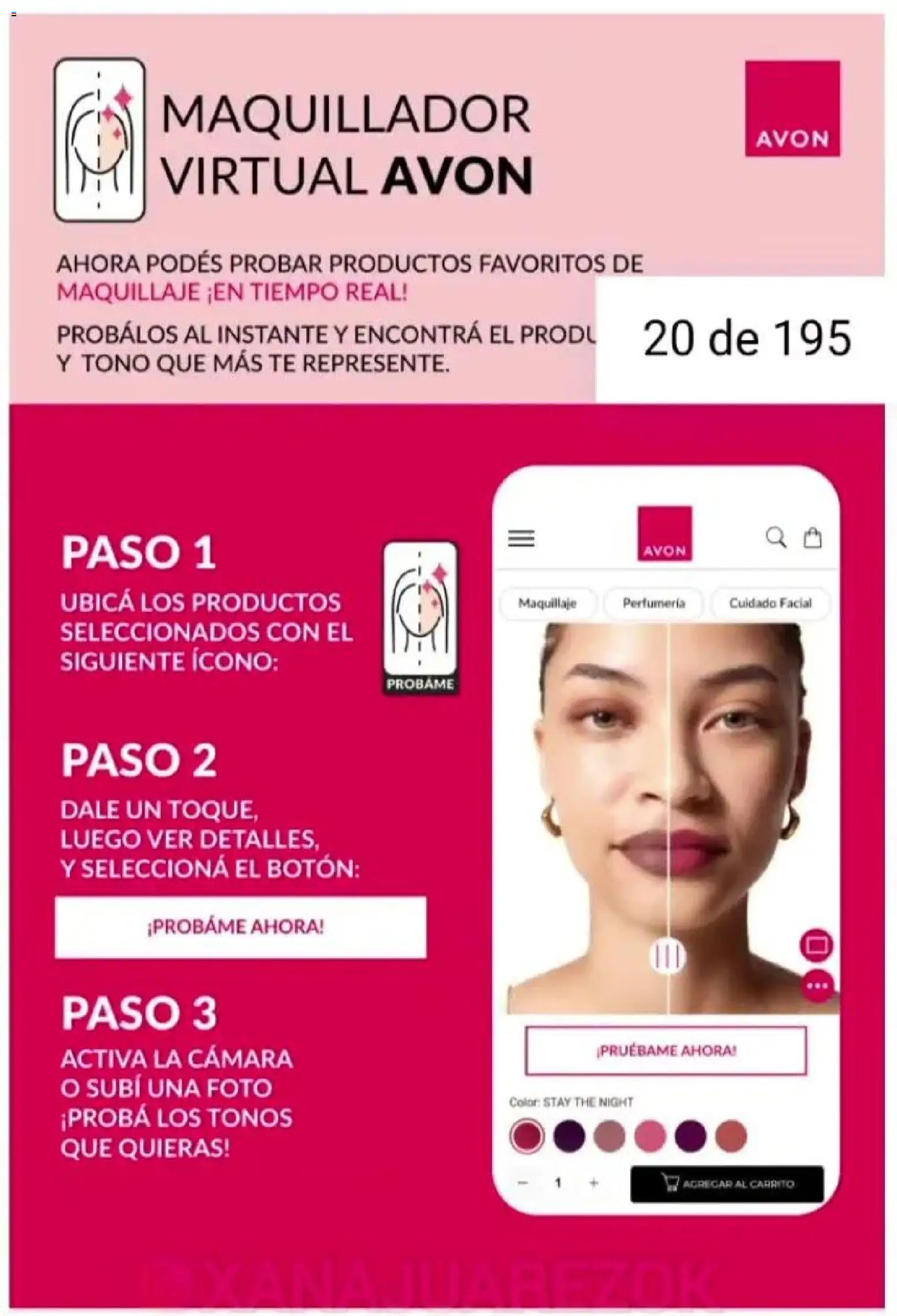 Catálogo AVON Campaña 1/2026 │ válido desde el 01.01.2026 | Página: 17 | Productos: Cámara, Maquillaje, Té