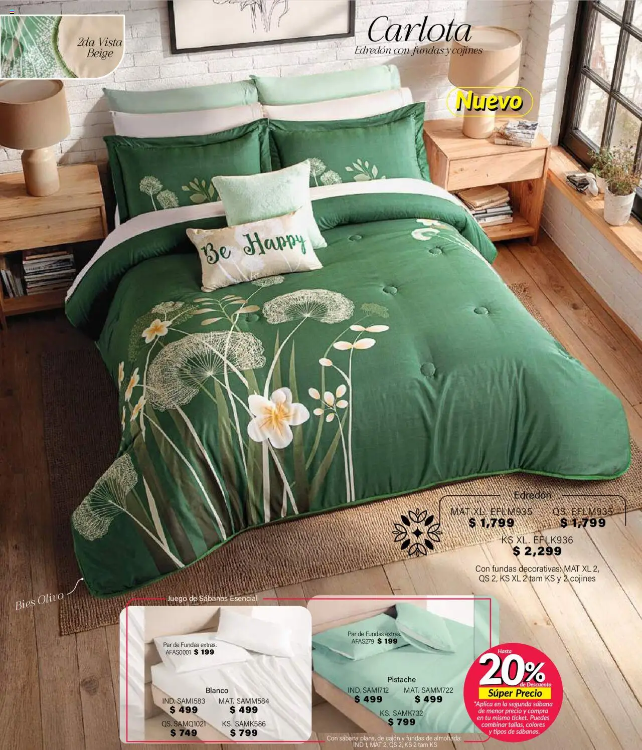 Nuevas ofertas de Colchas Concord válidas en toda la República Mexicana desde el 01.08.2025. ¡Encuentra las mejores ofertas en Colchas Concord - Catálogo! | Página: 10 | Productos: Juego, Almohada, Sabanas