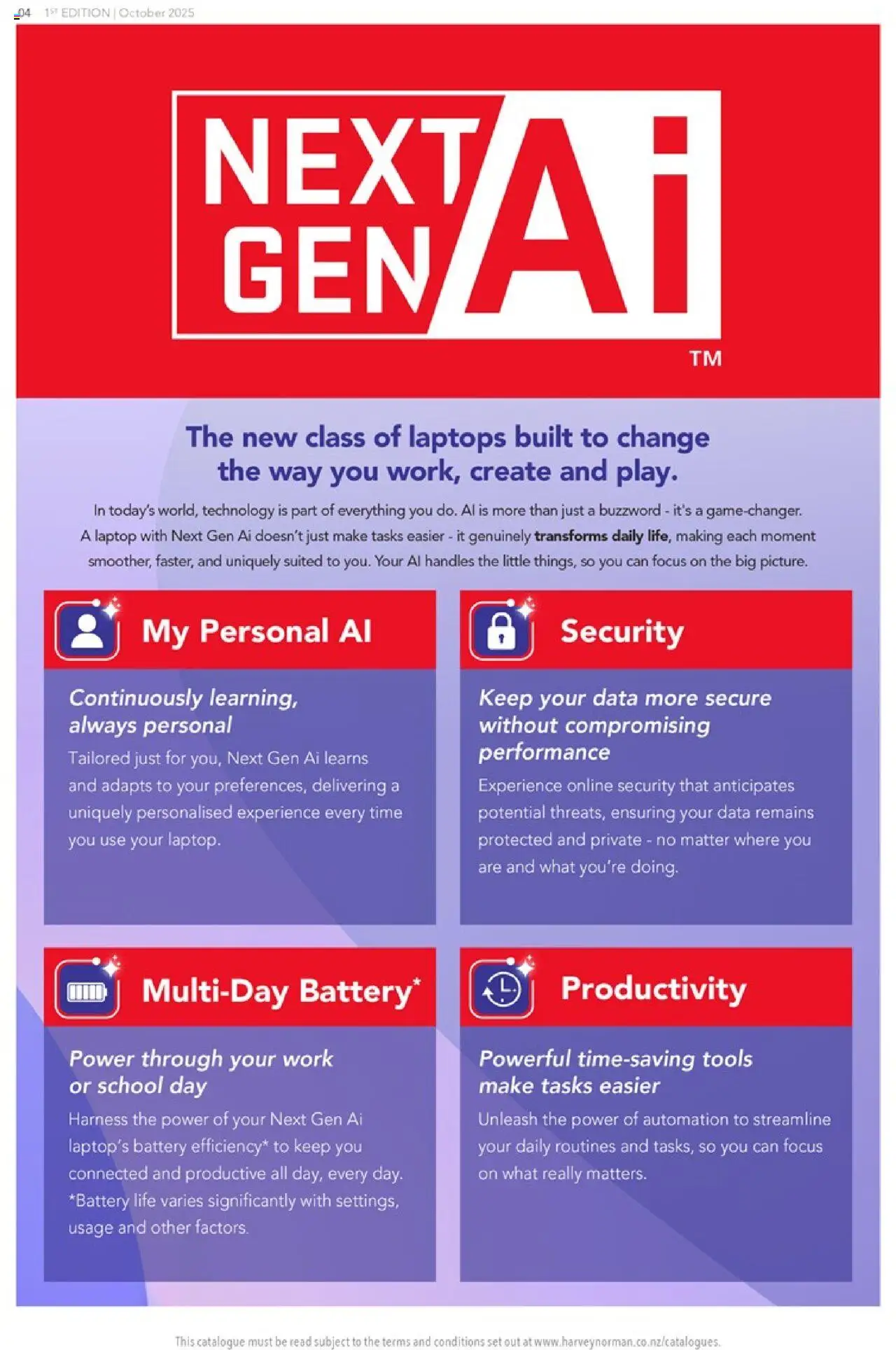Harvey Norman catalogue from 20.10.2025 | Page: 4
