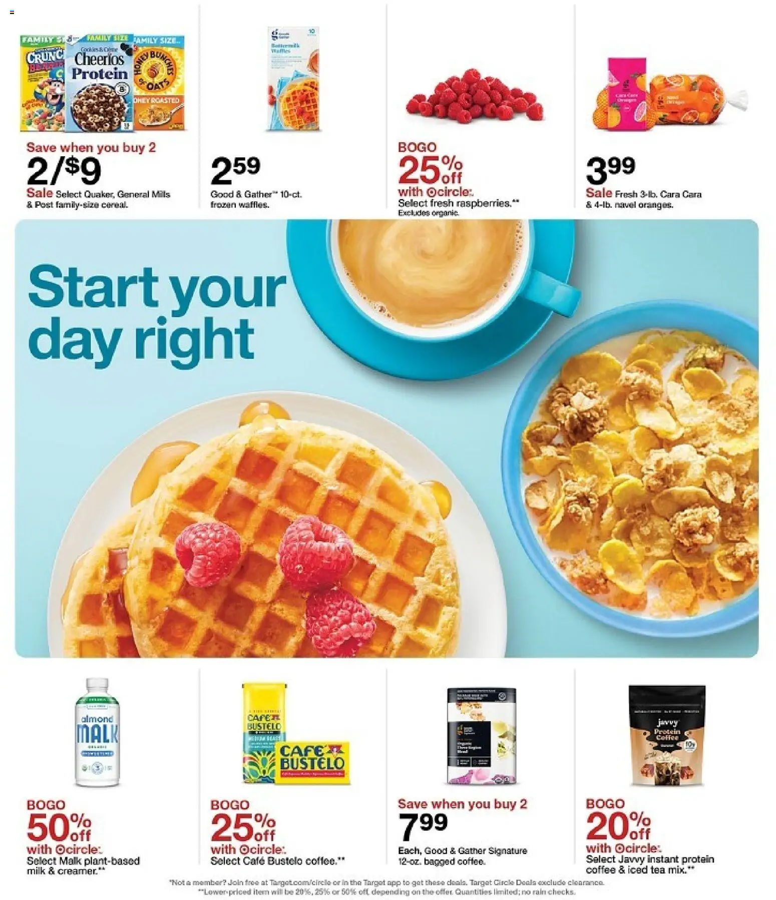 Nuevas ofertas de Target válidas en toda la República Mexicana desde el 05.04.2026. ¡Encuentra las mejores ofertas en Target folleto! | Página: 7 | Productos: Café