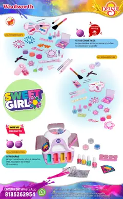 Vista previa de Del Sol y Woolworth - Catálogo Castillo Del Juguete, nuevo folleto de la tienda, válido en México a partir del 07.10.2025 | Página: 87 | Productos: Secadora, Separador de dedos, Espejo
