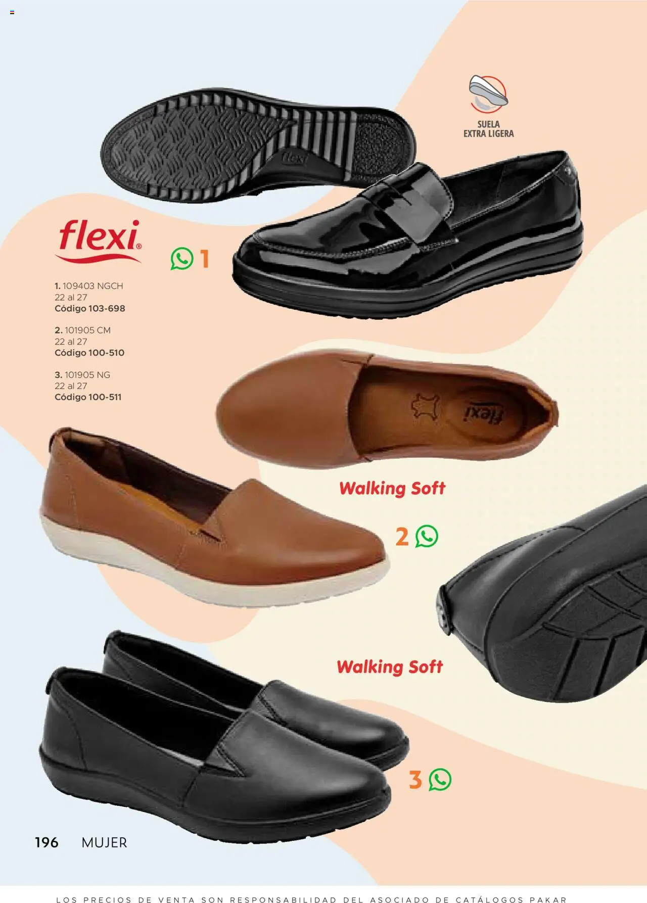 Nuevas ofertas de SC Pakar válidas en toda la República Mexicana desde el 24.07.2025. ¡Encuentra las mejores ofertas en SC Pakar Catálogo Mujer otoño / invierno! | Página: 196