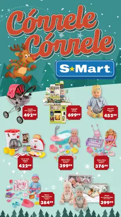 Vista previa de S-Mart folleto Ofertas de Feria Monterrey, nuevo folleto de la tienda, válido en México a partir del 19.12.2025