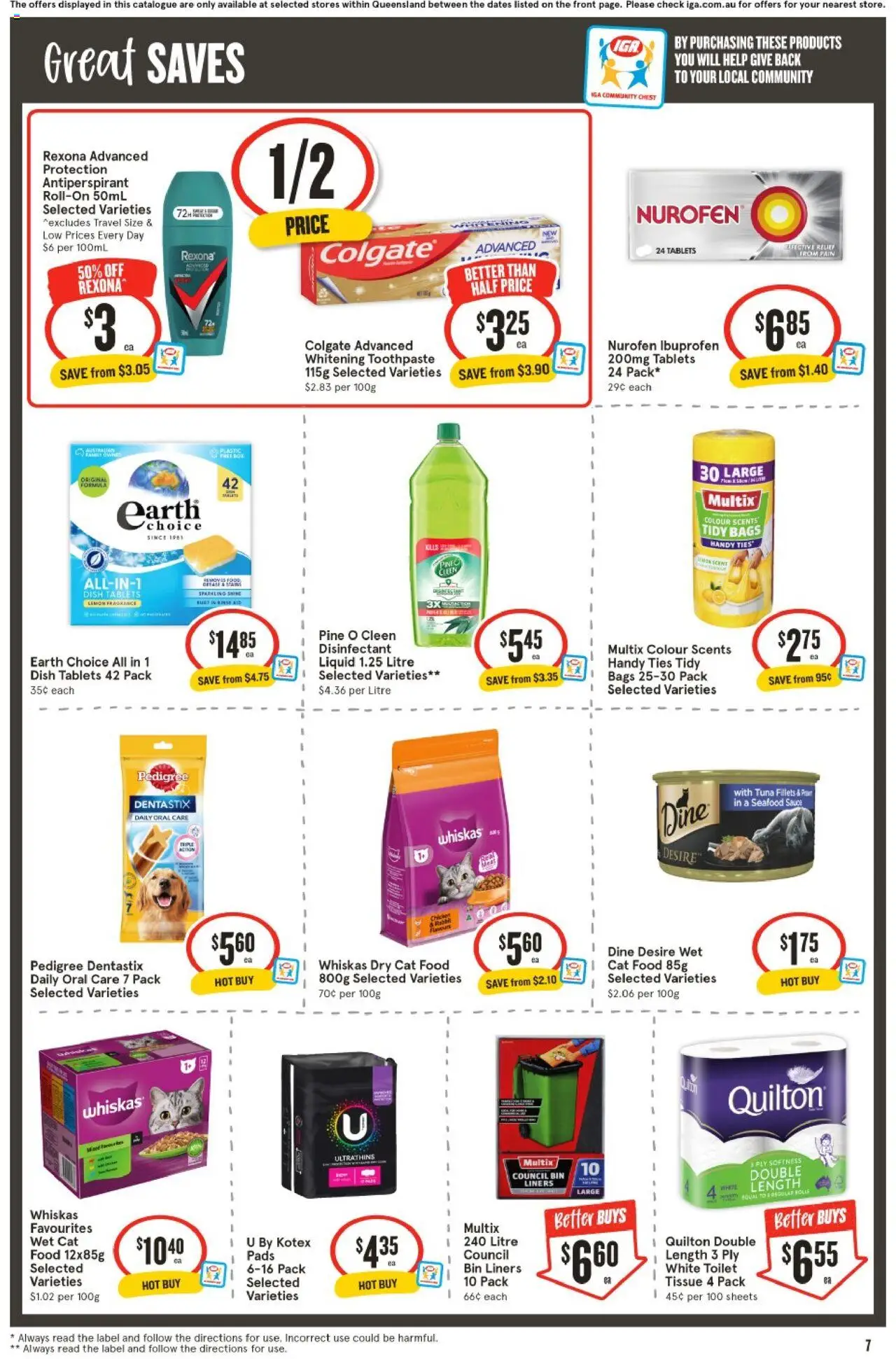 IGA catalogue - valid from 06.08.2025 | Page: 7 | Products: Pot, Lamb, Fridge, Freezer
