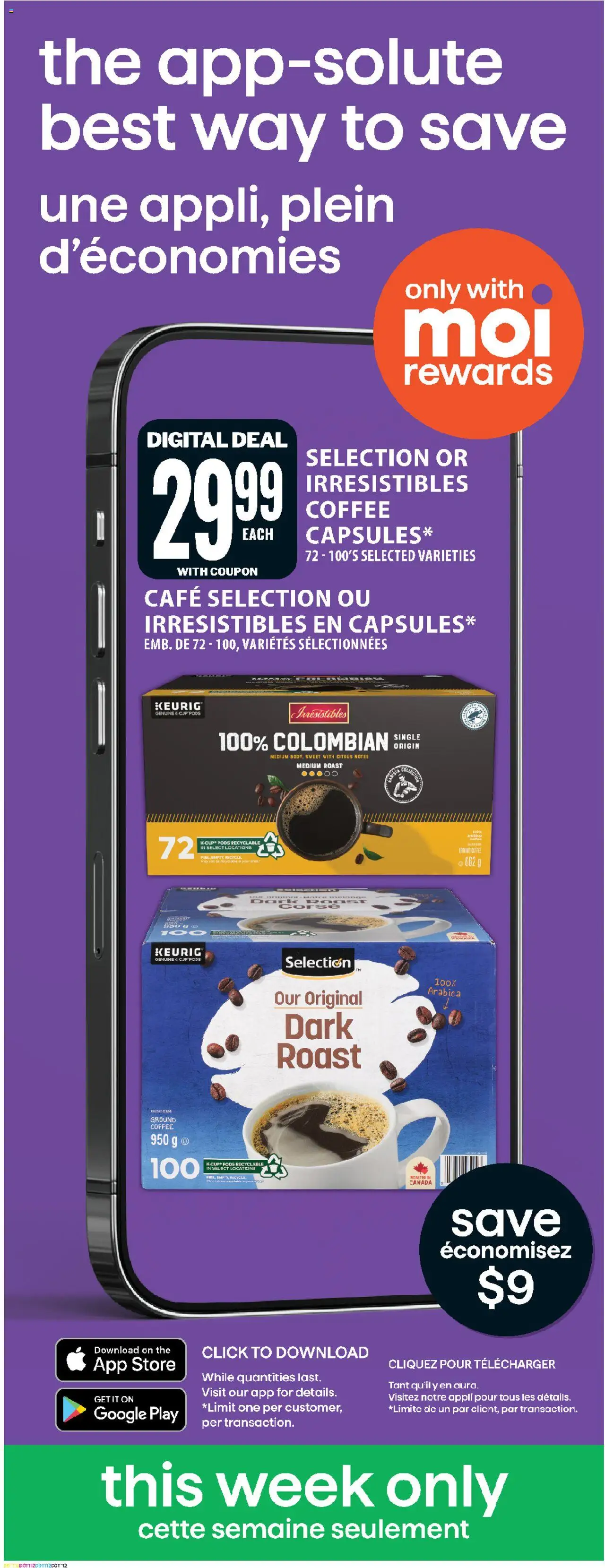 Food Basics flyer valid from 25.09.2025 | Page: 5 | Products: Coffee
