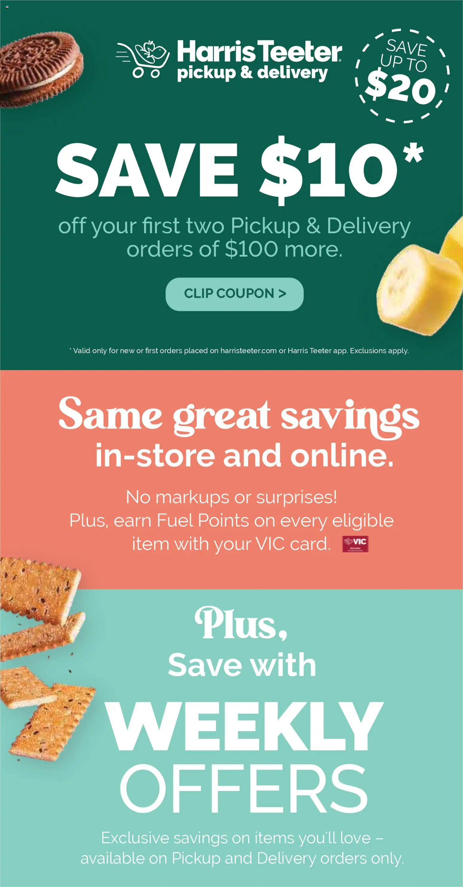 Harris Teeter Weekly Ad - NC - valid from 04.03.2026 | Page: 4 | Products: Clip