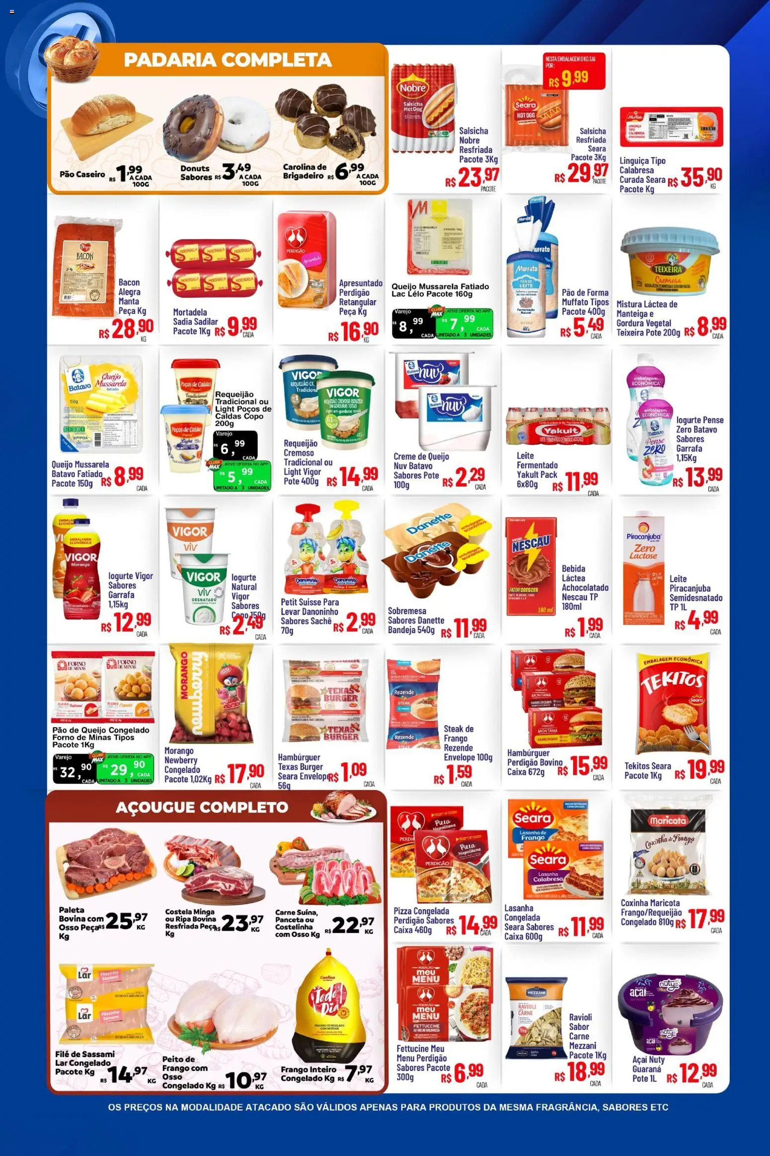 Max Atacadista Folheto - válido de 02.01.2026 | Página: 5 | Produtos: Nescau, Leite, Mussarela, Pão de queijo