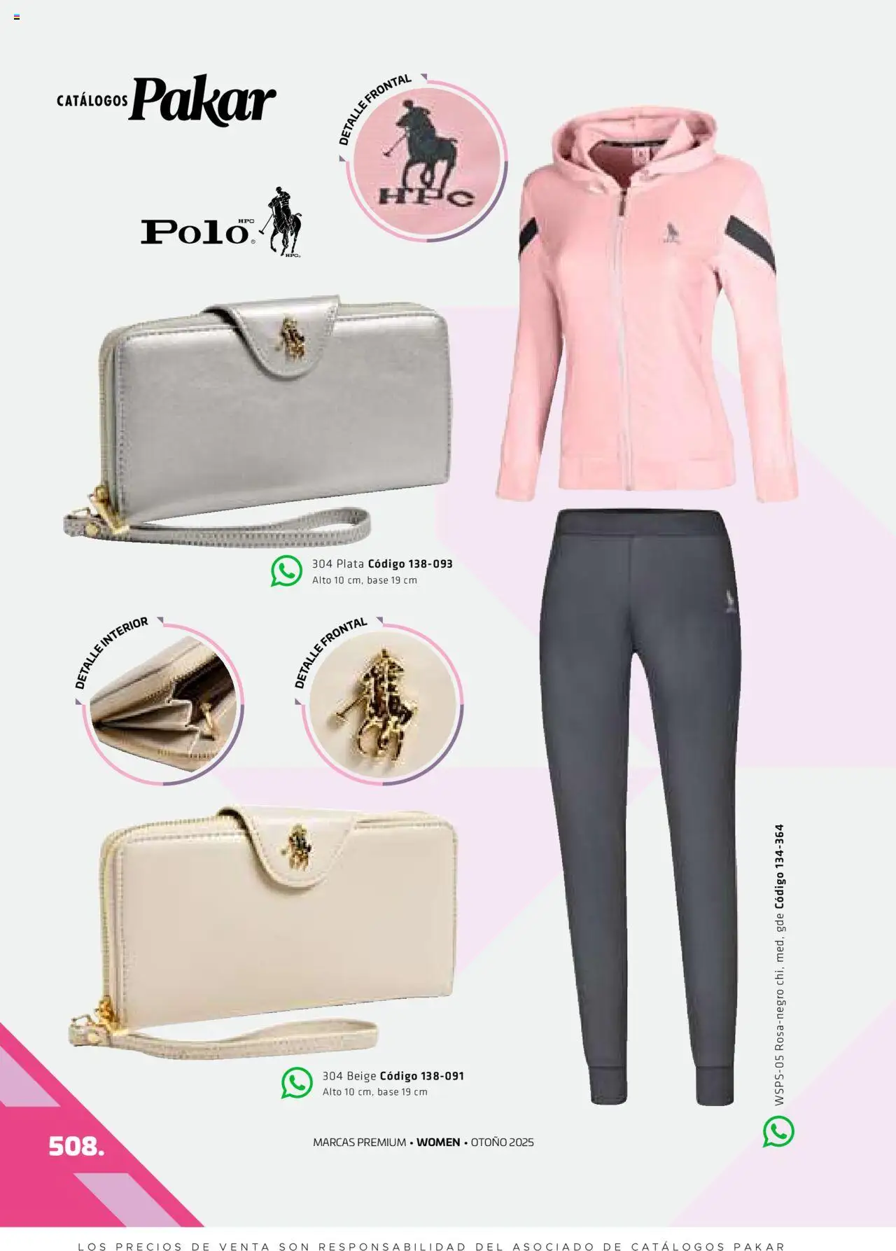Nuevas ofertas de SC Pakar válidas en toda la República Mexicana desde el 29.08.2025. ¡Encuentra las mejores ofertas en SC Pakar - Catálogo Otoño Women! | Página: 508