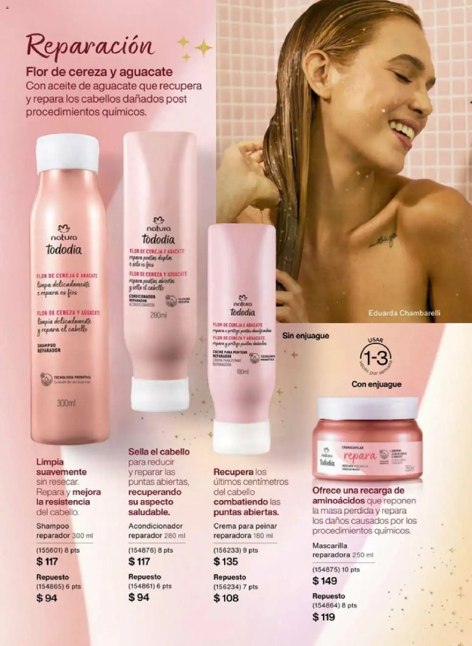 Nuevas ofertas de Natura válidas en toda la República Mexicana desde el 01.12.2025. ¡Encuentra las mejores ofertas en Natura campaña 18 2025! | Página: 144 | Productos: Crema, Aceite, Aguacate, Mascarilla