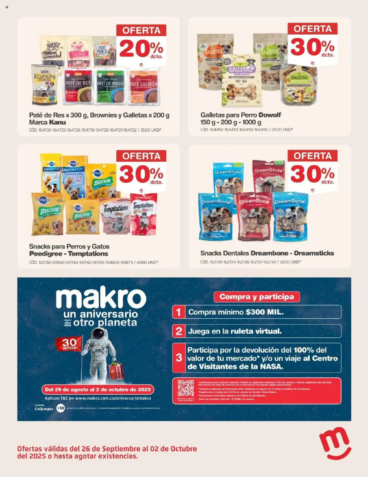 Makro revista - valida desde el 26.09.2025 | Página: 7 | Productos: Pollo, Galletas, Juega, Baño