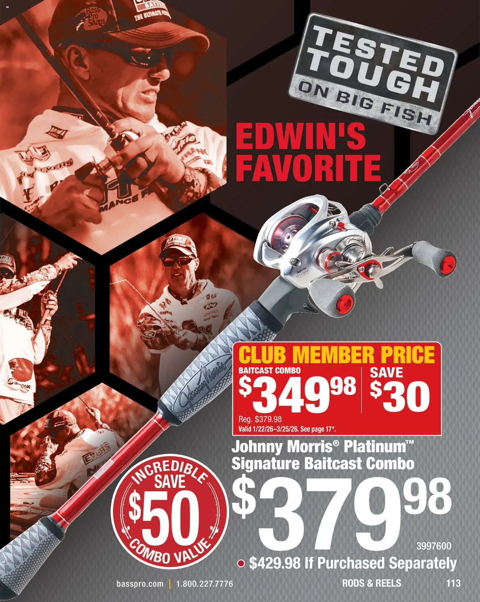 Cabela's Spring Fishing Master 26 - valid from 22.01.2026 | Page: 113