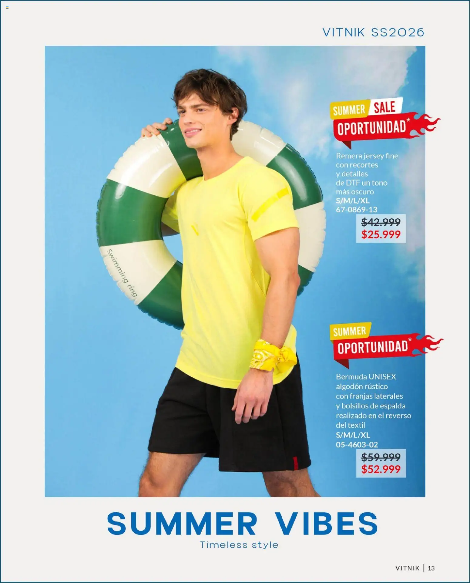 Vitnik - Folleto │ válido desde el 03.12.2025 | Página: 13 | Productos: Remera, Algodón, Bermuda