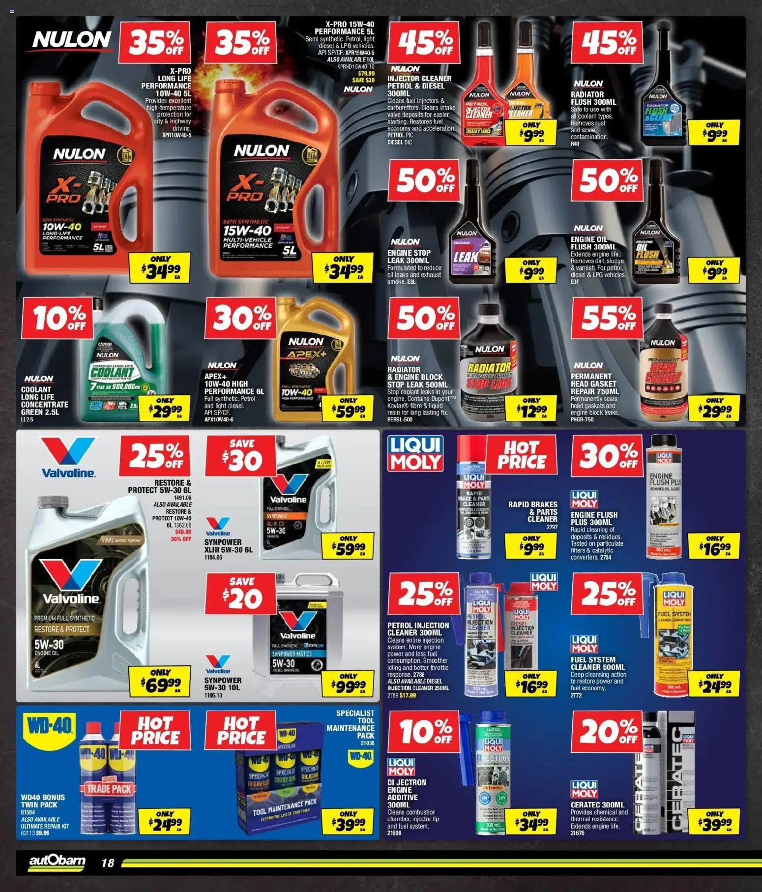 Autobarn catalogue - valid from 22.10.2025 | Page: 18 | Products: Light, Cleaner, Radiator, Scale