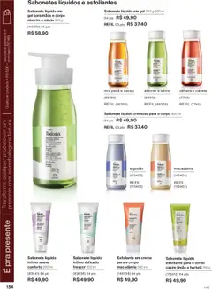 Natura - Ciclo 16/2025 - Pré-Visualização do folheto da loja Natura, válido de 01.10.2025 | Página: 154 | Produtos: Hortelã, Creme, Algodão, Sabonete líquido