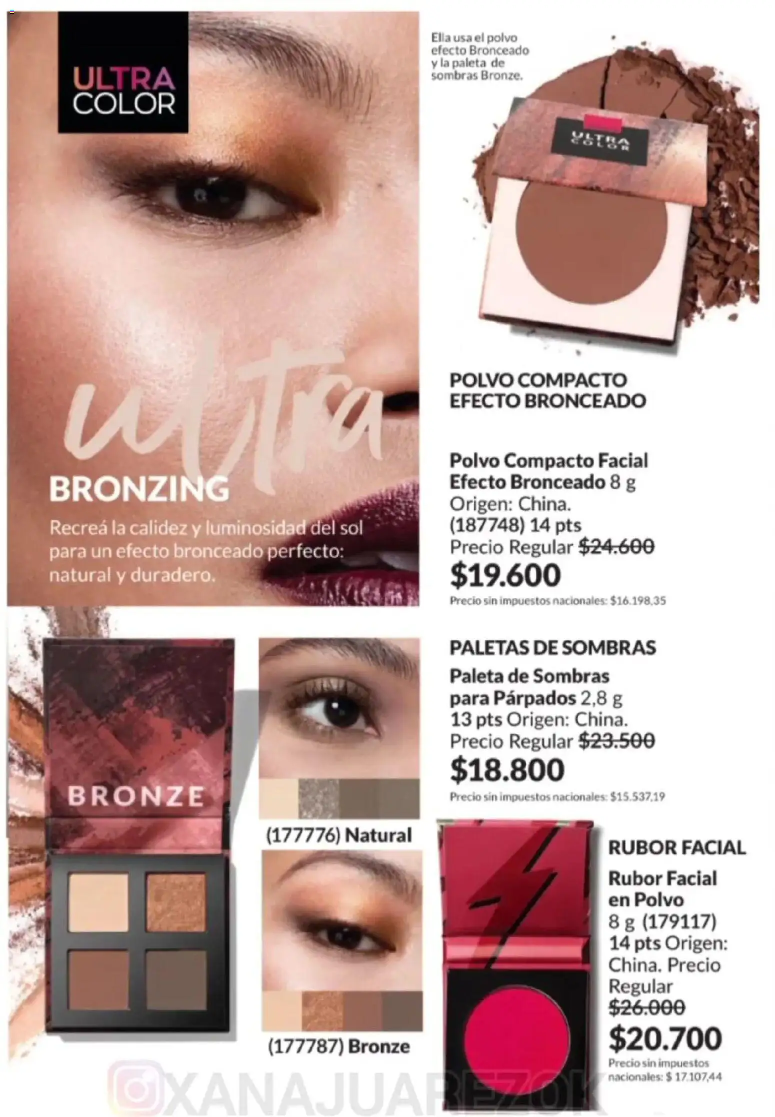 Avon - Campaña 3/2026 │ válido desde el 01.03.2026 | Página: 31 | Productos: Rubor, Polvo, Paleta, Polvo compacto