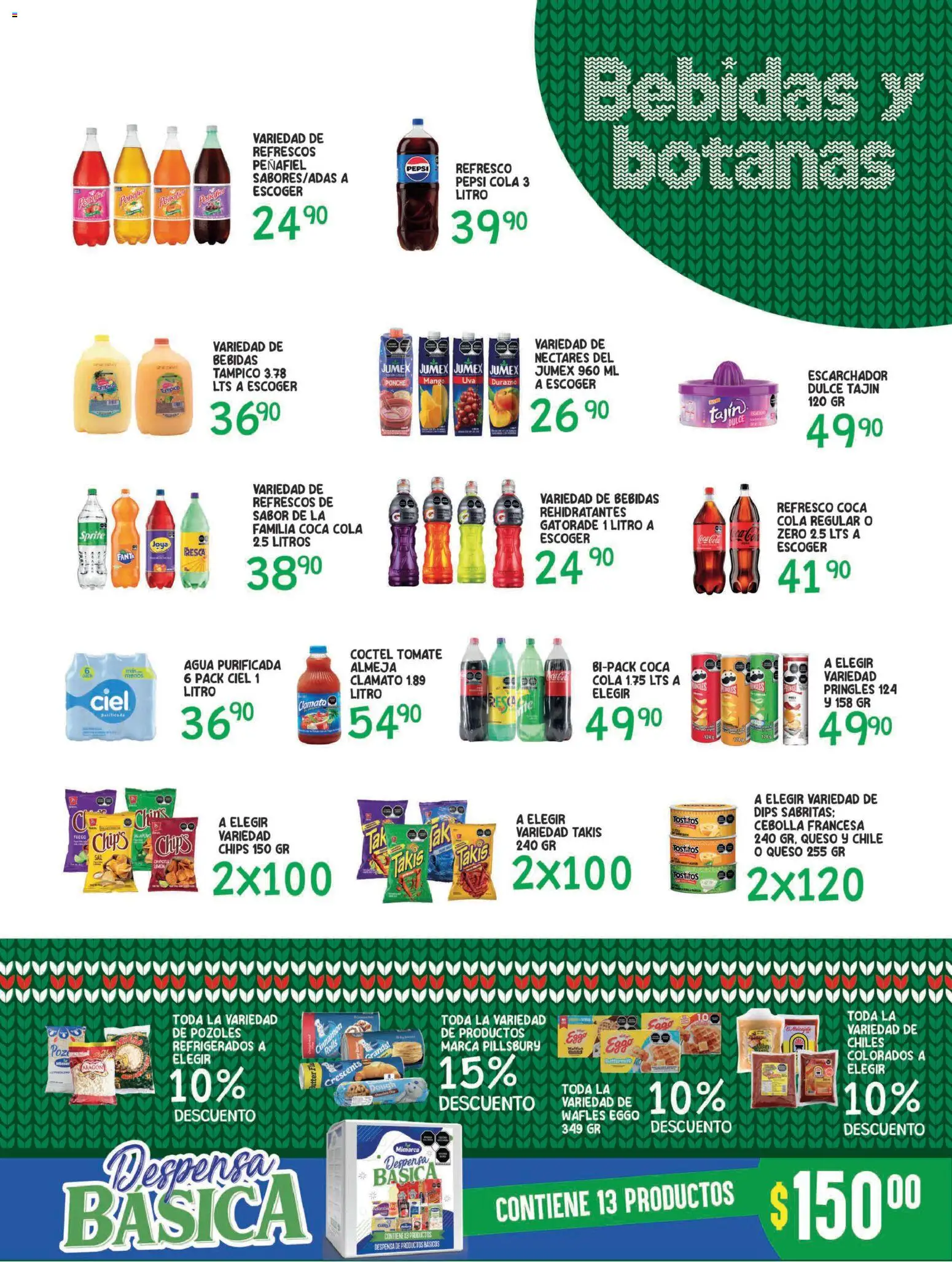 Nuevas ofertas de Alsuper válidas en toda la República Mexicana desde el 30.12.2025. ¡Encuentra las mejores ofertas en Alsuper folleto! | Página: 3 | Productos: Durazno, Tomate, Queso, Despensa
