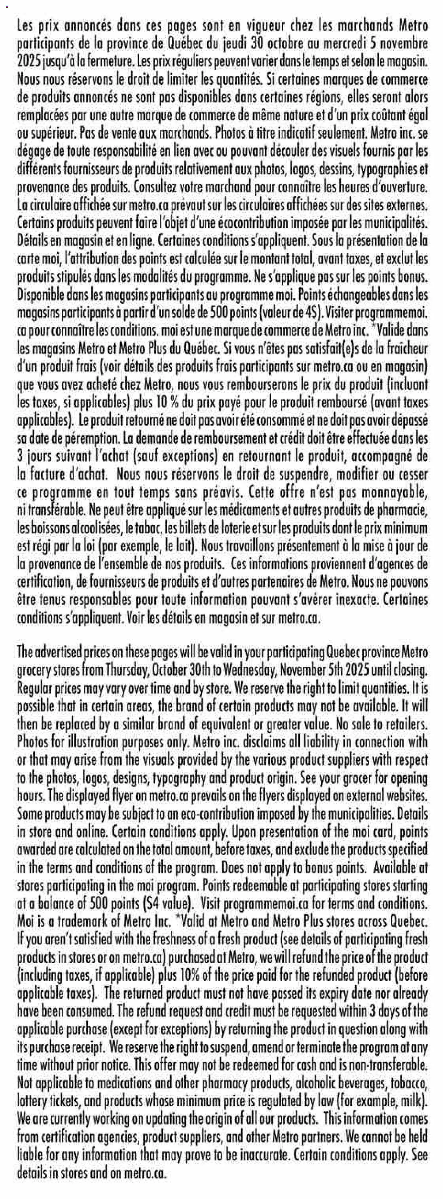 Metro flyer valid from 30.10.2025 | Page: 21