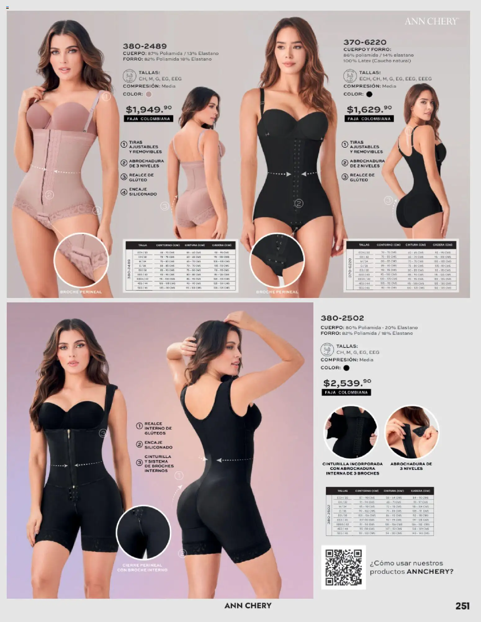 Nuevas ofertas de Andrea válidas en toda la República Mexicana desde el 26.11.2025. ¡Encuentra las mejores ofertas en Andrea catálogo Lancería, Vestir Interior otoño 2025! | Página: 87 | Productos: Contorno, Faja