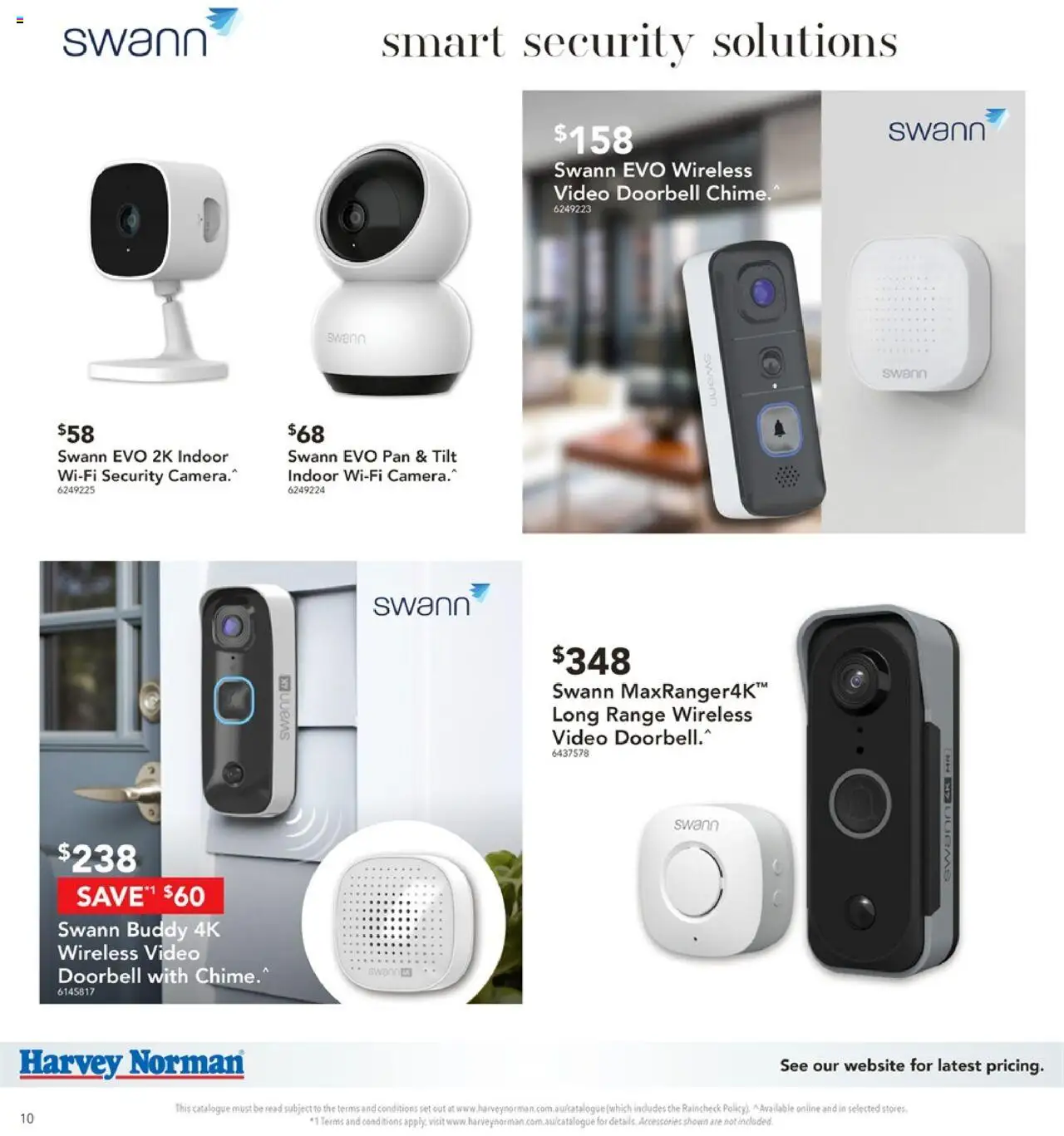 Harvey Norman catalogue - valid from 18.09.2025 | Page: 10 | Products: Accessories, Doorbell