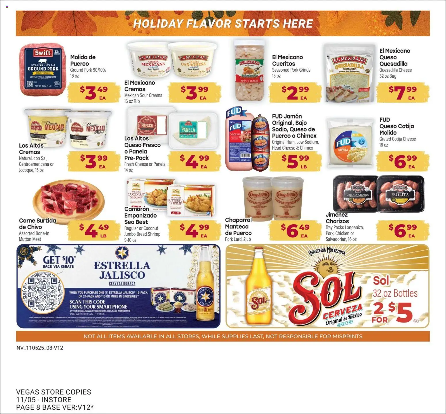 Cardenas November Savings Guide - valid from 05.11.2025 | Page: 8 | Products: Cheese, Bread, Sour cream, Bag