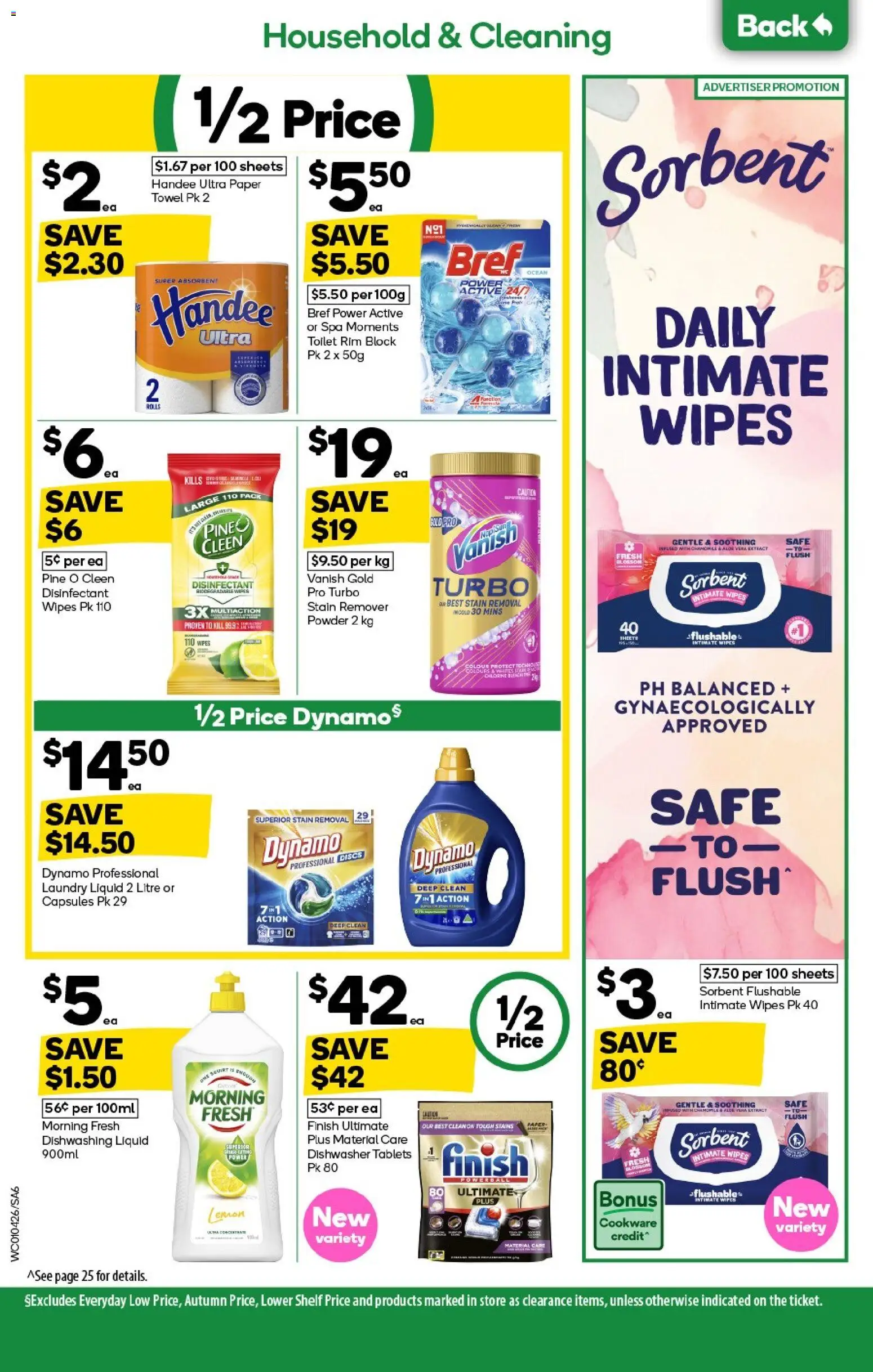 Woolworths catalogue - valid from 01.04.2026 | Page: 6 | Products: Rice, Laundry, Dishwasher, Tablets