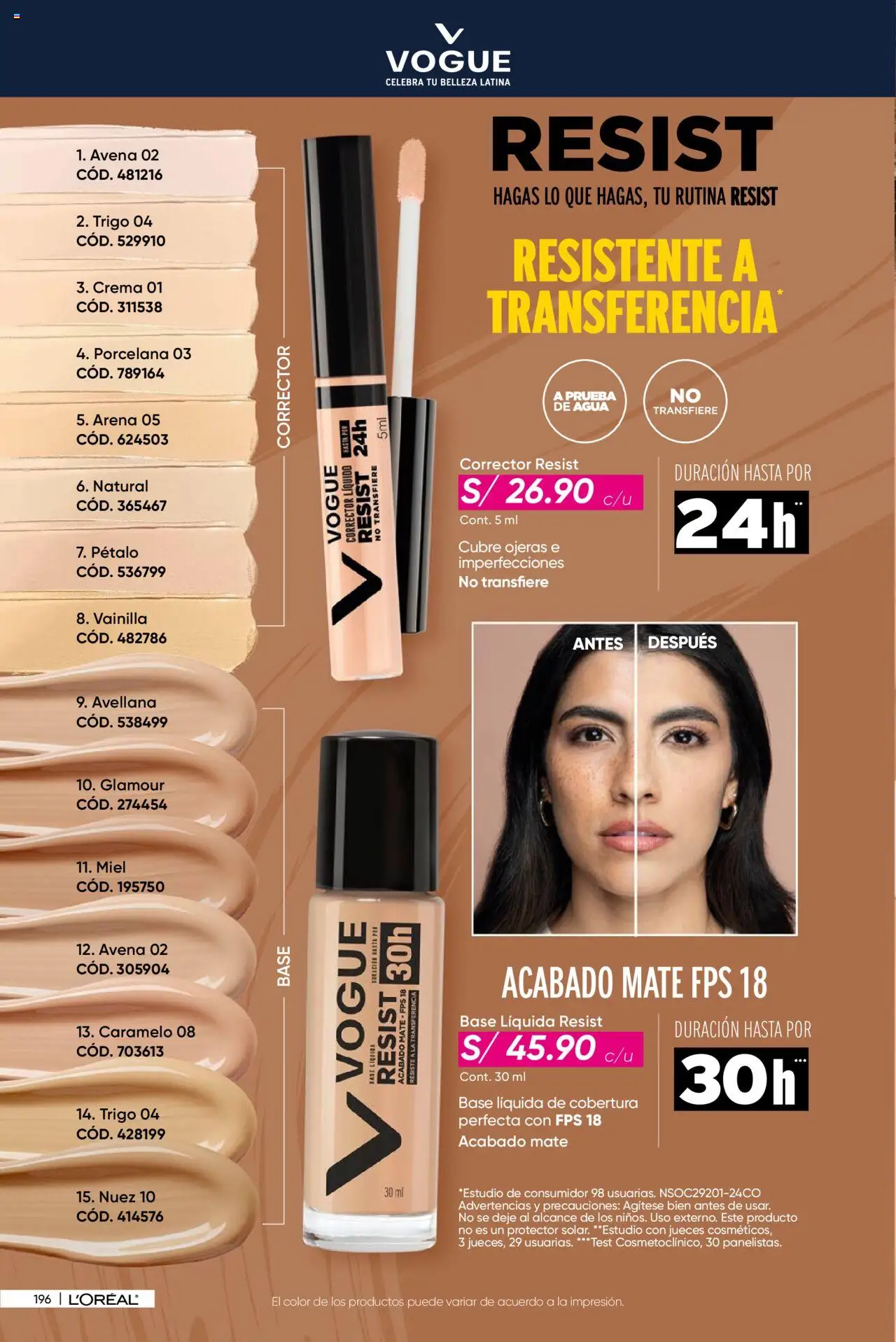 Catálogo Azzorti válido desde 29.09.2025 | Página: 198 | Productos: Crema, Avena, Corrector