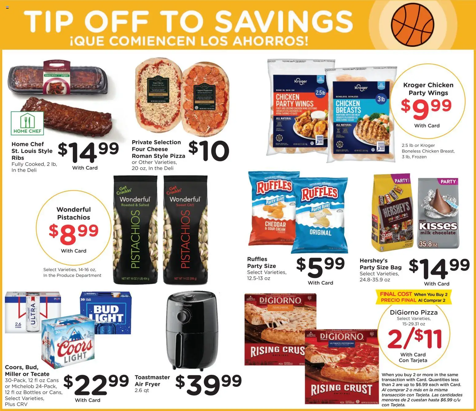 Ralphs Weekly Ad - valid from 01.04.2026 | Page: 10 | Products: Fryer, Cheese, Pizza, Cream