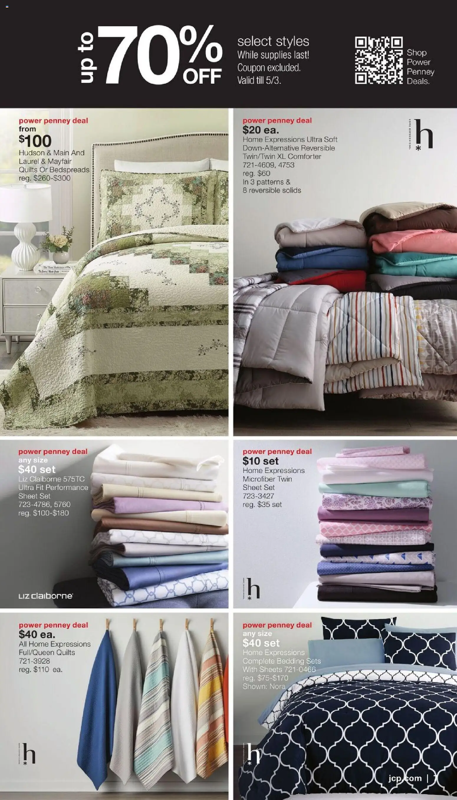 JCPenney Memorial Day Home Sale - valid from 27.04.2026 | Page: 6