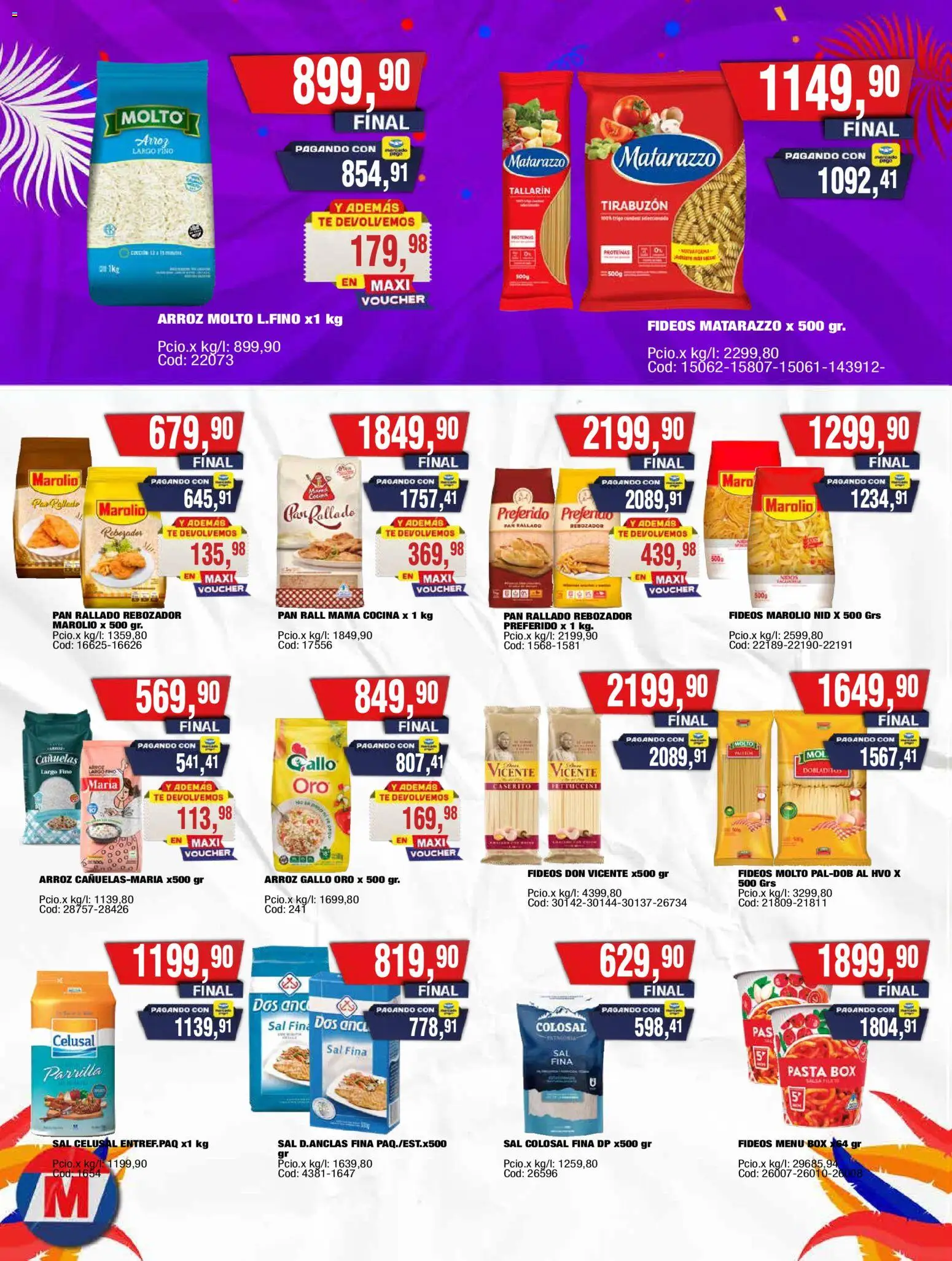 Maxiconsumo ofertas │ válido desde el 02.03.2026 | Página: 4 | Productos: Sal, Pan, Té, Pan rallado