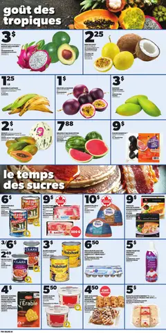 Preview of Provigo weekly flyer / circulaire from shop Provigo valid from 26.02.2026 | Page: 5 | Products: Cream, Cookies, Ice cream, Eggs
