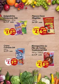 Dia Folheto - válido de 28.07.2025 | Página: 6 | Produtos: Pão, Pão de forma, Creme, Pipoca
