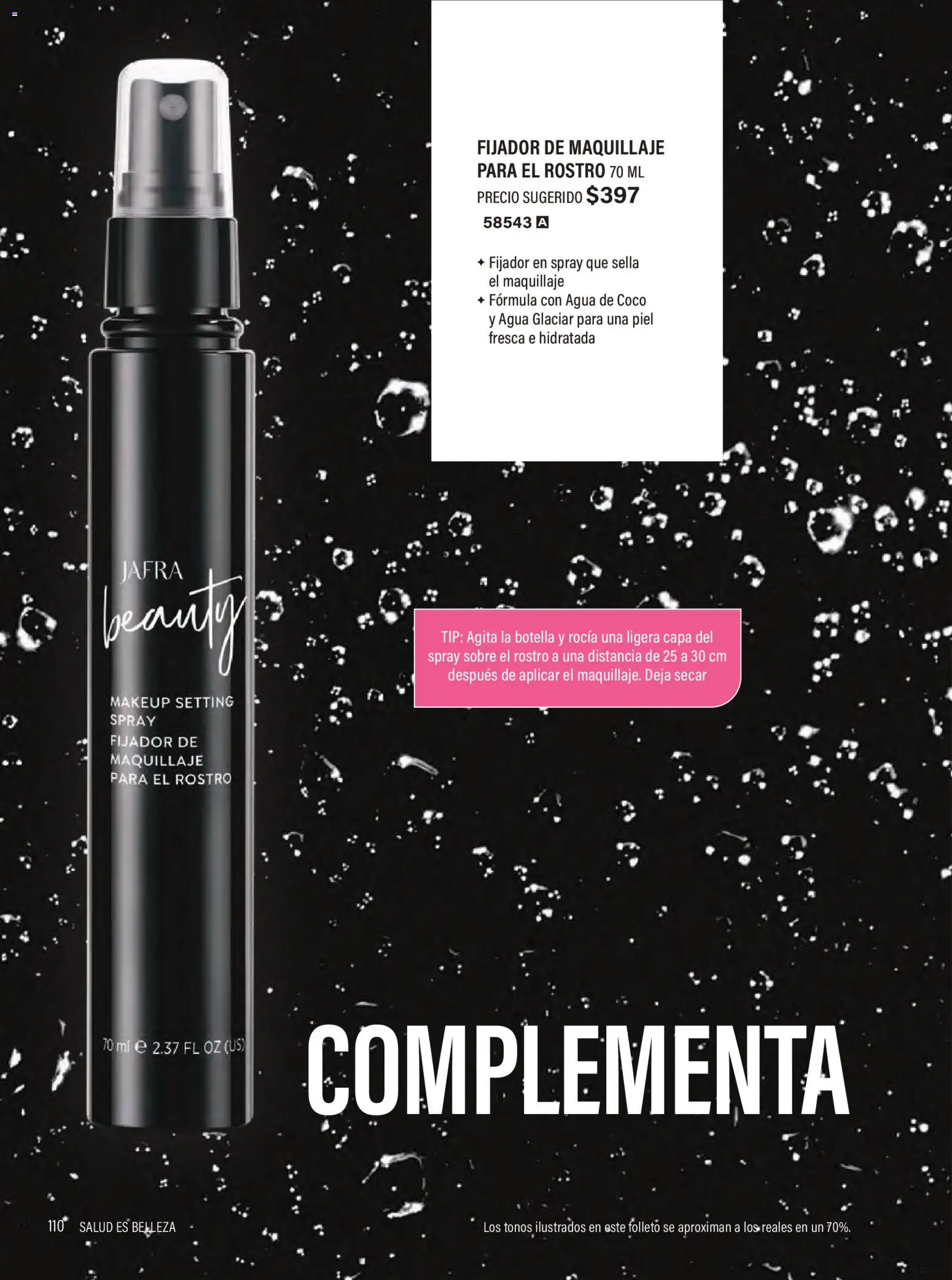 Nuevas ofertas de JAFRA válidas en toda la República Mexicana desde el 01.02.2026. ¡Encuentra las mejores ofertas en JAFRA catálogo Organizador de Ventas! | Página: 108 | Productos: Agua, Botella, Maquillaje, Sobre