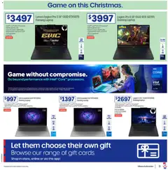 Preview of Officeworks - Get the Latest Christmas Gifts - valid from 04.12.2025 | Page: 9 | Products: Battery, Game, Laptop