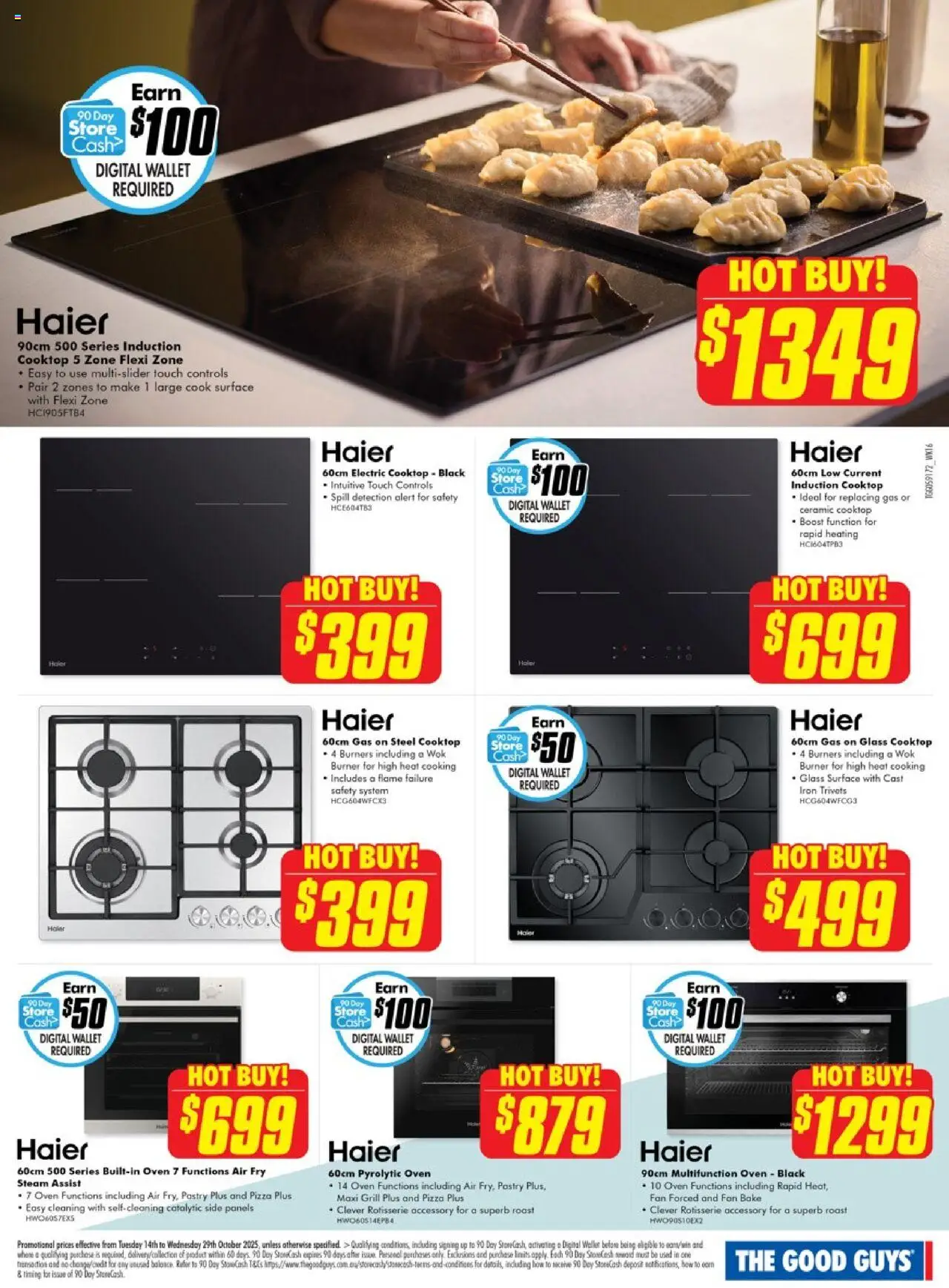 The Good Guys catalogue - valid from 13.10.2025 | Page: 7 | Products: Pastry, Wallet, Digital, Fan
