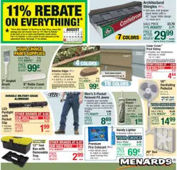Preview of Menards weekly ads valid from 06.08.2025