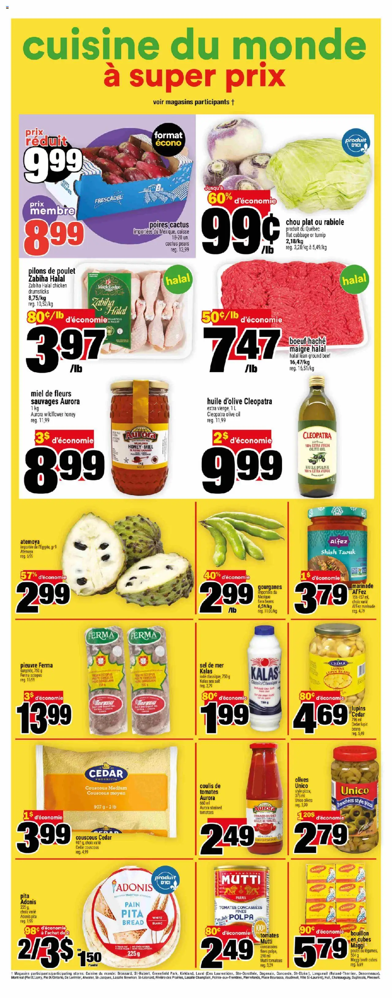 Super C flyer valid from 16.10.2025 | Page: 9 | Products: Beef, Table, Oil, Tomatoes